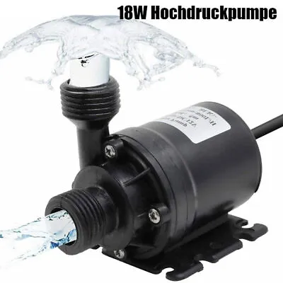 12 V Small High Pressure Brushless Submersible Water Pump Automatic Self-priming • £10.99