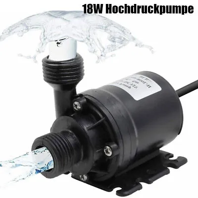 DC 12V 800L/H Ultra Quiet Brushless Motor Submersible Pool Water Pump DC12V • £9.99
