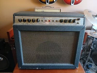 Vintage 60's Ampeg G-12 Gemini Guitar Amp FOR PARTS/NOT WORKING *PLEASE READ* • $325