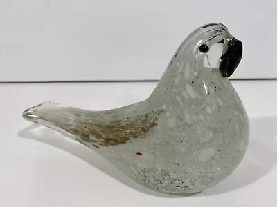 Murano Art Glass Dove Bird Sculpture Figurine  • $7.99