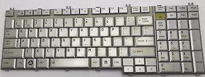 Toshiba Satellite X205 Keyboard MP-06873US-6983 Silver English Grade B • $9.99