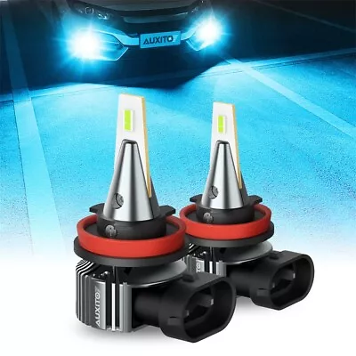 2PCS AUXITO LED Fog Driving Light H11 H9 H8 8000K Ice Blue Bright Driving Bulbs • $19.99