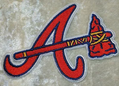 Atlanta Braves 3.25  A Tomahawk Iron /Sew On Embroidered Patch~Free Tracking! • $4.95
