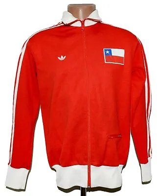 £77.99 • Buy Chile National Team Football Training Jacket Jersey Adidas Originals Size M