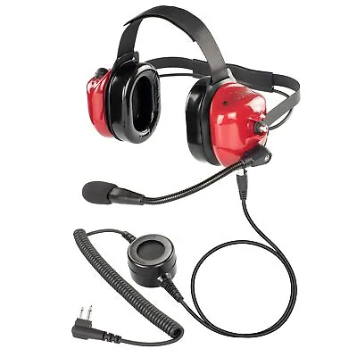 $99 • Buy Racing Pit Crew Processing Technician Headset For Motorola XV2100 XU1100 XV1100