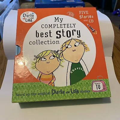 Charlie & Lola My Complete Best Story Collection 5 Books + CD NEW RRP £34.95 (7) • £8