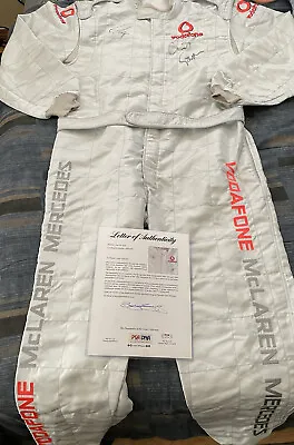 Lewis Hamilton McLaren PSA/DNA Signed Race Suit Early Career Pirelli Hot Laps • $12999.99