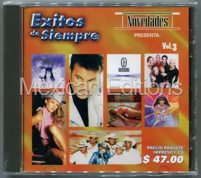 Novedades Exitos De Siempre Vol. 3 Mexican Edition CD [Kabah Moenia] • $4.95