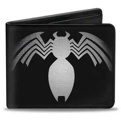 Venom Logo Spider-Man Marvel Comics Adult Bi-Fold Wallet • $20.95