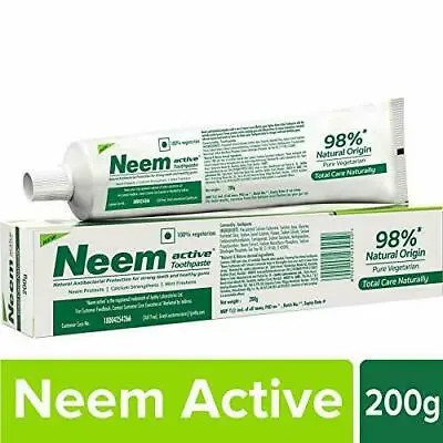 £15.19 • Buy Neem Active Toothpaste, Prevents Cavities ,germ-fighting 200g