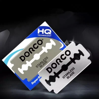 $14.95 • Buy 100 DORCO Cuchillas De Afeitar Platinum Doble Filo Seguridad Afeitado Navajas
