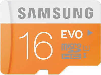 16GB Micro SD MicroSD Card Samsung EVO - Galaxy Note Nintendo Switch LG Android • $6.89