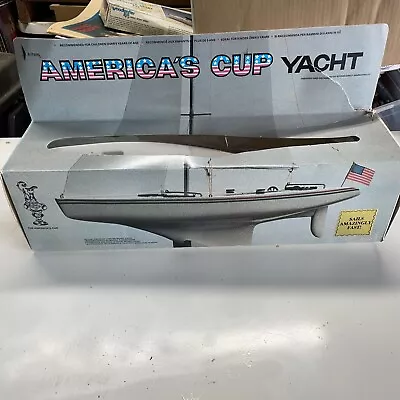 America’s Cup Model Yacht Ritchie Direct Ritual Model Kit Sailing Boat Ship • $59.99