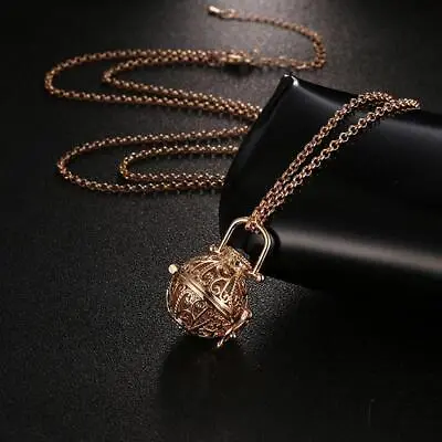 Harmony Chime Ball Musical Sound Locket Angel Caller Necklace Pendant NEW • $2.09