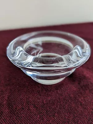 Kosta Boda Sirocco Bowl Anna Ehrner Glass Candle Holder Scandinavian Art Glass • $75