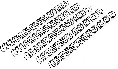 RAYSON Wire Spiral Binding Coils | 100 Pack | Black | 3:1 Pitch | 9.5 Mm • £11.99