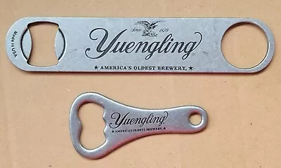 Lot 2 Yuengling America's Oldest Brewery-Aluminum Metal Bottle Opener 7 /3  Long • $10