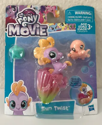 My Little Pony The Movie Sun Twist Sea Pony Friendship Magic Hasbro NIB • $3.99