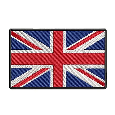 United Kingdom Flag Patch Union Jack Flag Embroidered Uk Great Brittain Diy • $5.87