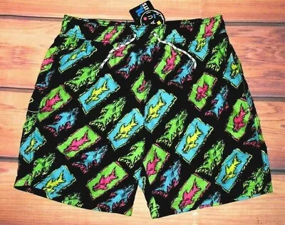 Mens Maui And Sons Drawstring Lined Swim Board Shorts Size M • $29.50