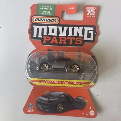 Matchbox 2023 - Moving Parts - 2020 Porsche 911 Carrera 4S • £4.49