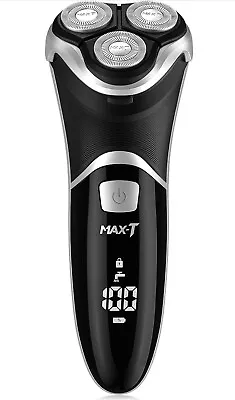 MAX-T Electric Shaver Razor For Men Pop Up Trimmer Wet Dry Quick Charge IPX7 • $24.99