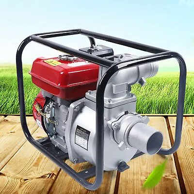 7.5HP Gasoline Semi Trash Pump High Pressure Water Transfer Irrigation Drainage • $168.14