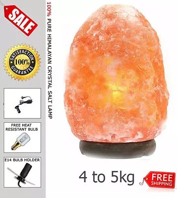 Himalayan NATRUAL SALT LAMP Rock Crystal 4 TO 5KG • $26.50