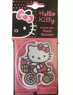 Hello Kitty Car Air Freshener Scented Scent Peach /Blossom New • $4.50
