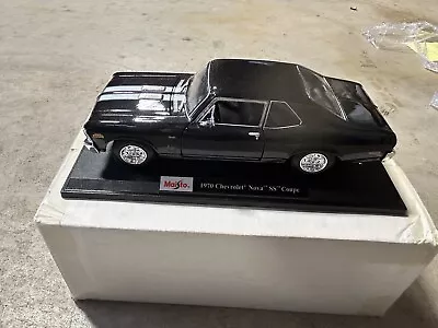 Maisto 1:18 Diecast Cars 1970 Chevy Nova Ss Coupe • $25