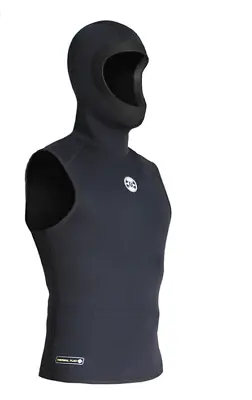 Men's 3mm Neoprene Hooded Wetsuit Vest Jump Scuba Surf Warm Diving Suit Vest Top • $39.80