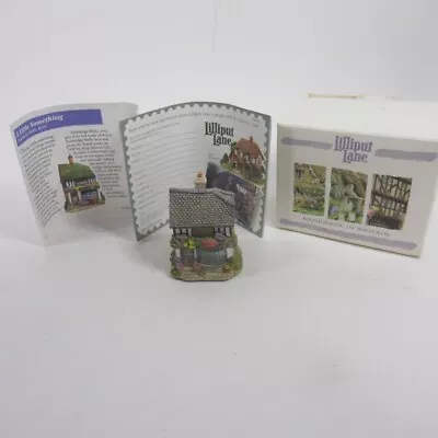 Vintage Lilliput Lane 2009 A Little Something Book Shop Cottage Cumbria With Box • £24.99