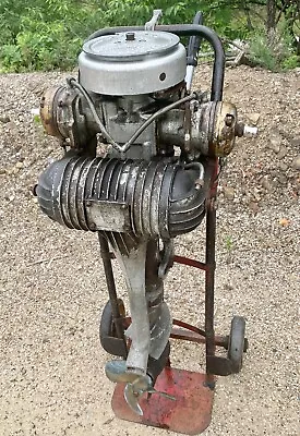 Antique Neptune Outboard Motor Original Wooden Boat Engine Muncie Gear Works • $99.99