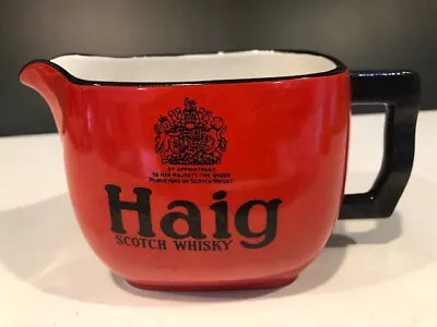 Vtg HAIG 3.5 Scotch Whiskey Jug/Water Pitcher Advertising RARE • $45