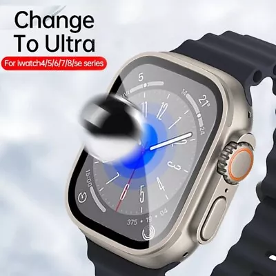 $7.58 • Buy Change To Ultra Case For Apple Watch Series 8 7 6 5 4 SE IWatch 40 44 45 41 MM