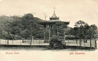 £9.95 • Buy Old Charlton London Suburbs Postcard C1910 Maryon Recreation Park  Old Bandstand