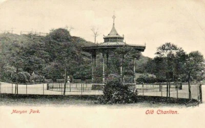 Old Charlton London Suburbs Postcard C1910 Maryon Recreation Park  Old Bandstand • £5.95