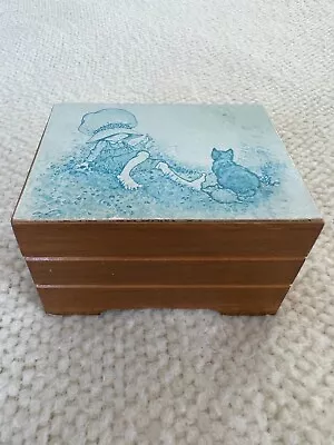 Vintage Japan Wood Music Box • $24.99