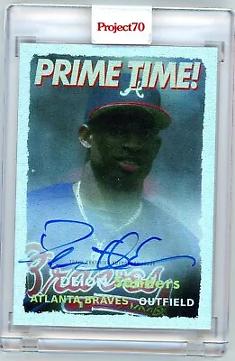 $249 • Buy Topps Project 70 Deion Sanders PrimeTime On Card Auto #35/70 Infinite Archives!!