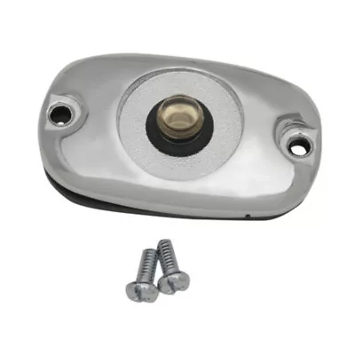 Chrome Front Brake Master Cylinder Cover For 1996-2005 Harley-Davidson Dyna • $25.95