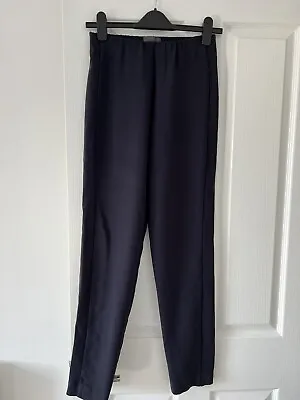 £40 • Buy OSKA Navy Elasticated Waist Trousers - Size 1 UK 10
