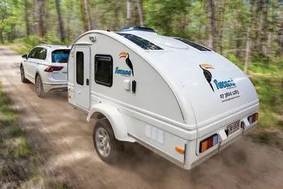 Tucana Teardrop Camper Light Weight Caravan Off Road Solar Panel Gas Cooktop • $32999