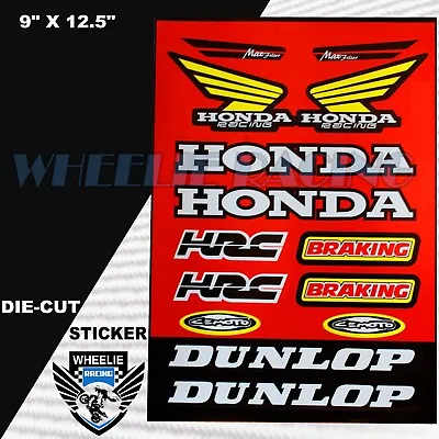 Motocross Motorcycle Dirt Bike Atv Helmet Sponsor Logo Race Sticker Decal #02sv5 • $7.99