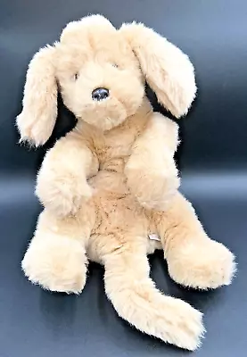 Vintage 1985 Gund Plush Puppy Dog Muttsy Floppy Tan Brown Suede Paws Stuffed • $29.99