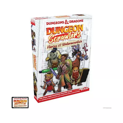 WizKids Board Game  Dungeon & Dragons - Dungeon Scrawlers Heroes Of Und Box NM • $24.99