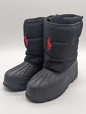 Boys Girls Ralph Lauren Snow Boots Size UK 2 Eur 33 POLO £93 SKI NEW • £9.99