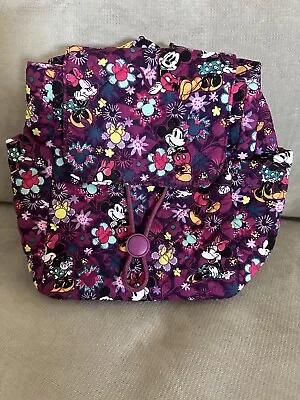 Vera Bradley Disney Mickey & Minnie’s Sweet Floral Mini Backpack • $68