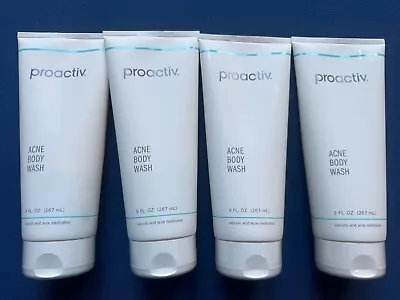 4 X Proactiv Acne Body Wash 9 Oz Salicylic Acid Acne Medication New Exp 9/25 • $29.99