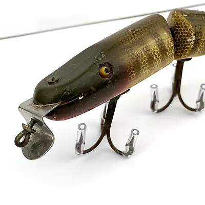 Vintage Creek Chub C.C.B.Co. Jointed Pikie Minnow Lure Pikie Color No. 2600 • $3.78