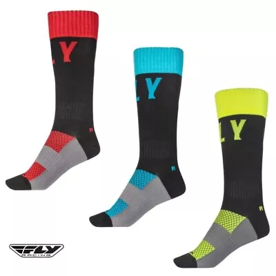 2024 Fly Racing MX PRO Motocross Offroad Thin Socks - Pick Size & Color • $22.95